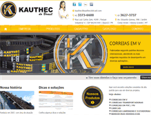 Tablet Screenshot of kauthecdobrasil.com
